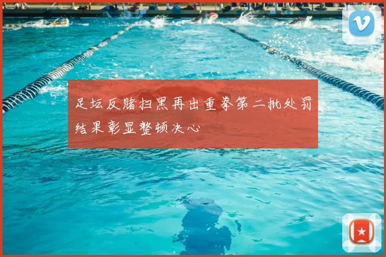 足坛反赌扫黑再出重拳第二批处罚结果彰显整顿决心